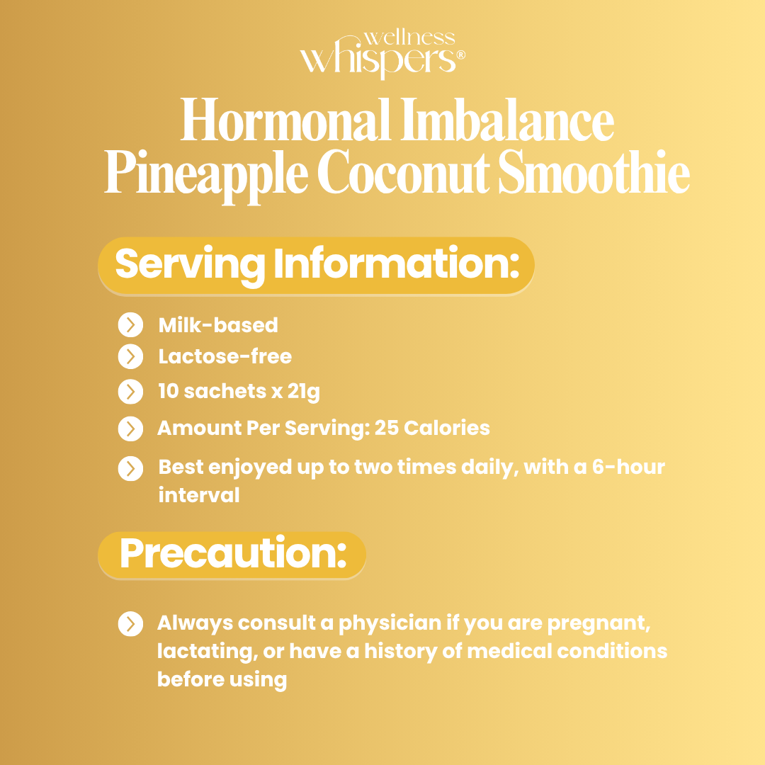 Hormonal Imbalance Pineapple Coconut Smoothie