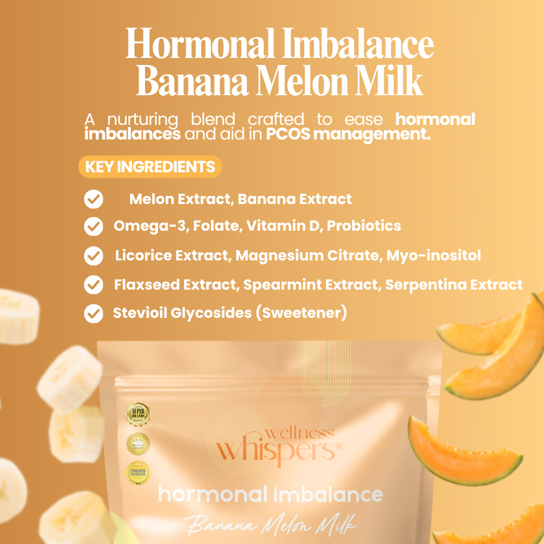 Hormonal Imbalance Banana Melon Milk