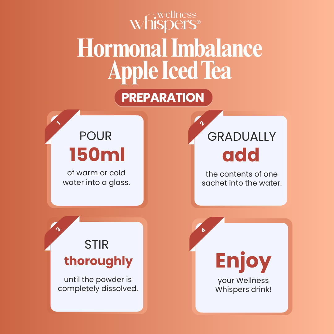 Hormonal Imbalance Apple Iced Tea