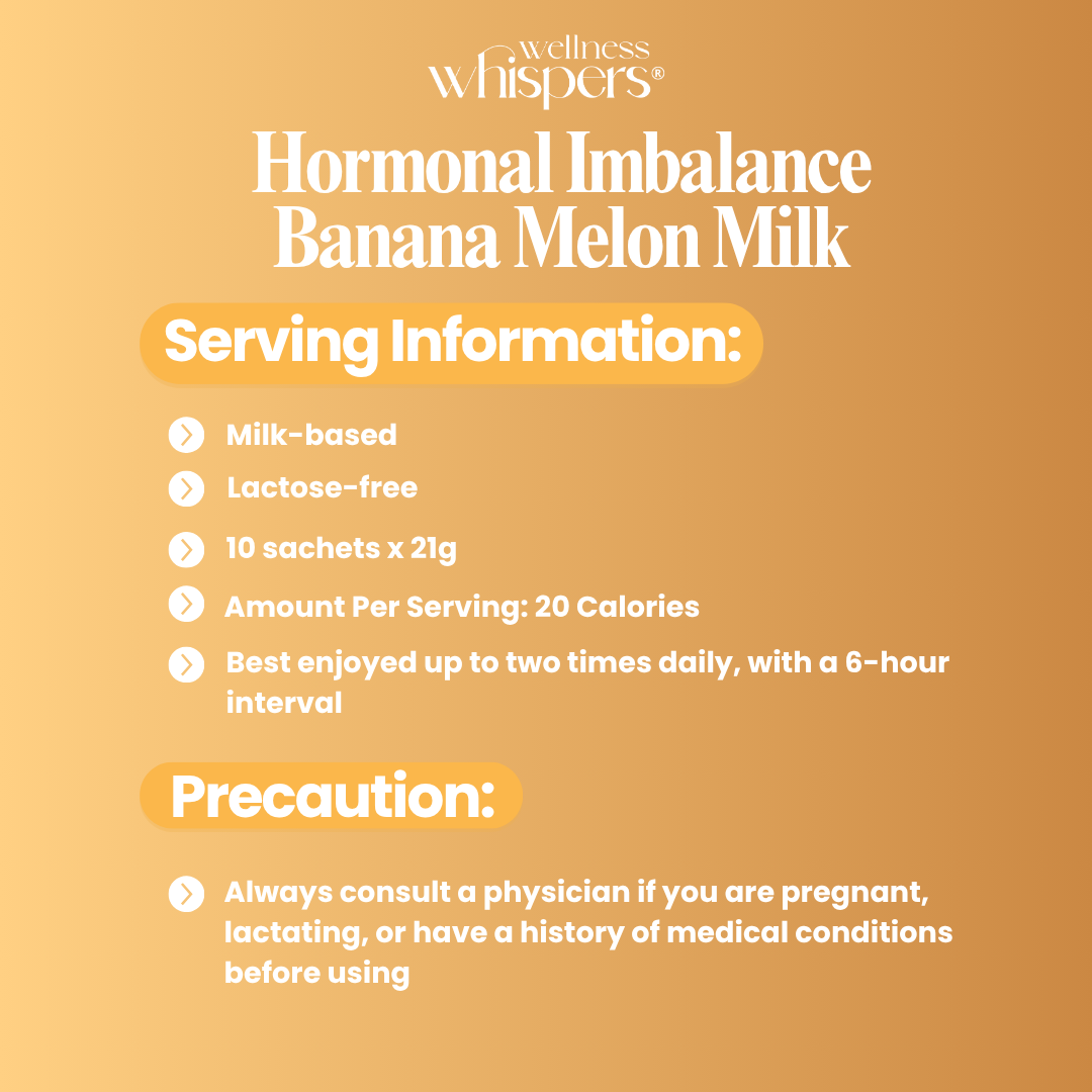 Hormonal Imbalance Banana Melon Milk