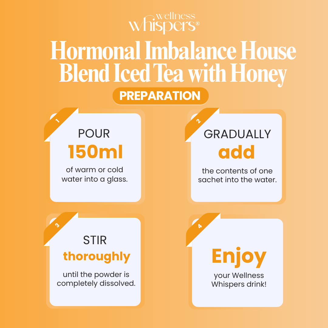 Hormonal Imbalance House Blend Iced Tea with Honey
