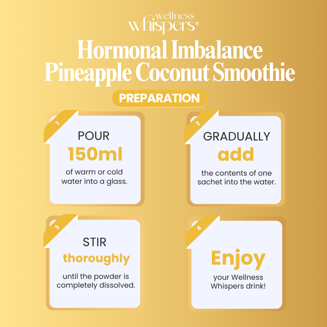 Hormonal Imbalance Pineapple Coconut Smoothie
