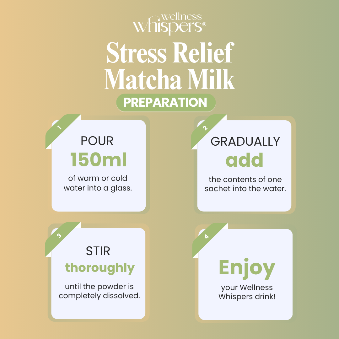 Stress Relief Matcha Milk