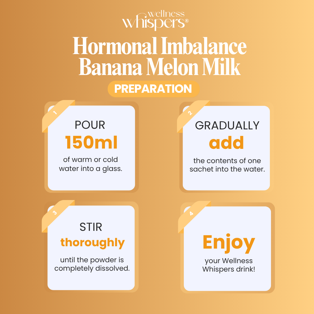 Hormonal Imbalance Banana Melon Milk